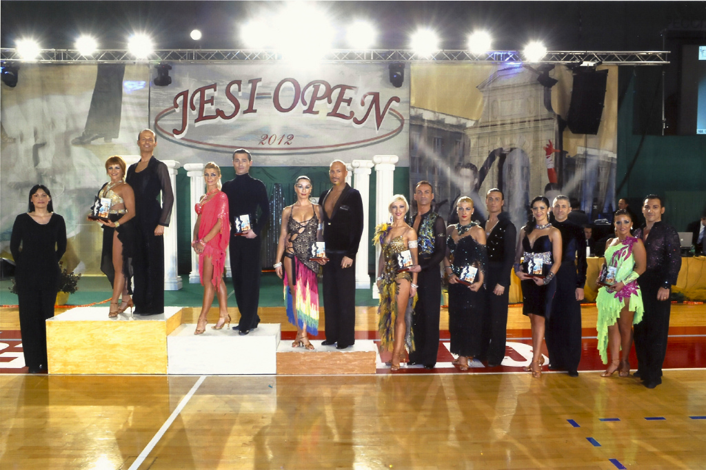 La finale WDSF Senior I Latin del Jesi Open 2012